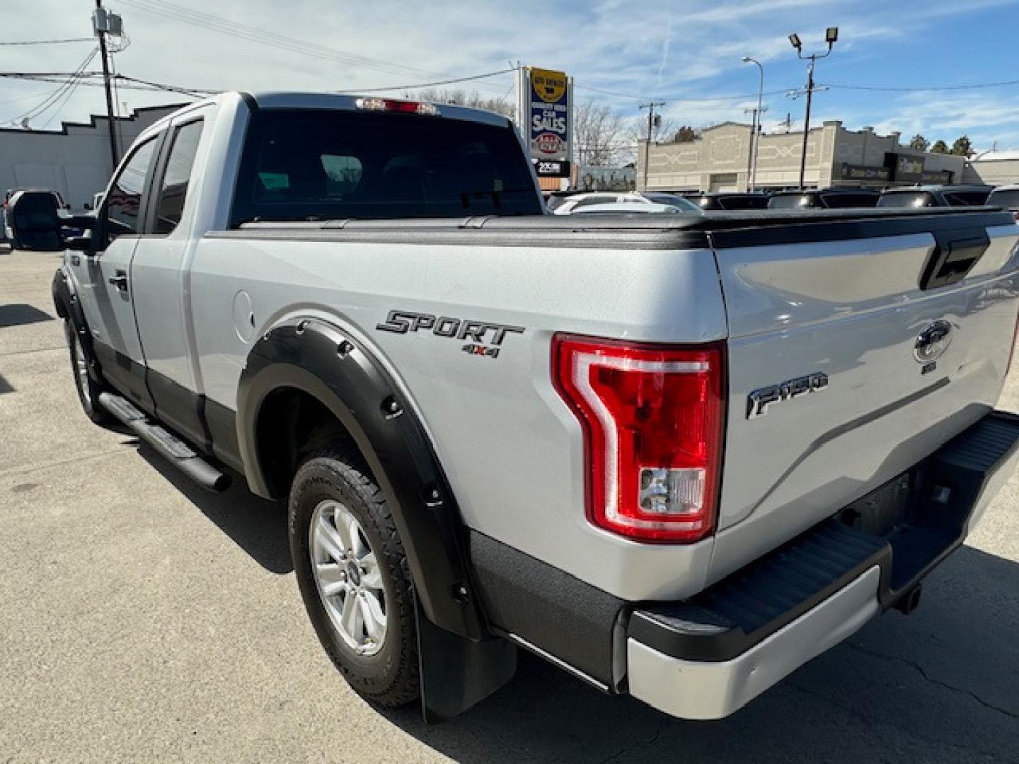 2017 SILVER /Gray Ford F-150 XL Plus (1FTEX1EP7HK) with an 2.7 EcoBoost engine, Automatic transmission, located at 3200 1st Avenue North, Billings, MT, 59101, (406) 245-9055, 45.779270, -108.510742 - Super Sharp and Low Mileage Local Trade-In! Power Windows, Power Door Locks, Tilt Steering, Cruise Control, Sport Exterior Trim Enhancement Package, Wheels, Tow, Tonneau Cover, Automatic Transmission, Air Conditioning, Fold Down Front Seat Center Console, Remote Start and Only 58,800 Miles. CarFax - Photo#7